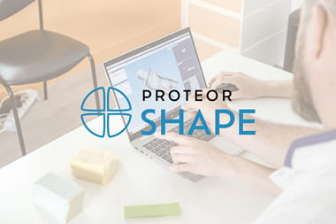 イメージ画像: Proteor Shapeでのモデル修正イメージ